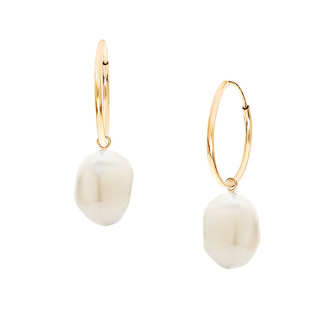 Pearl hoops