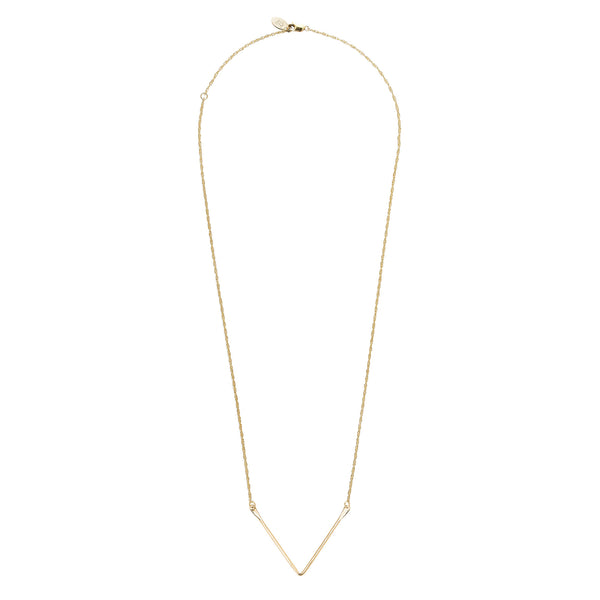 V Bar Necklace - Phyllis + Rosie
 - 2