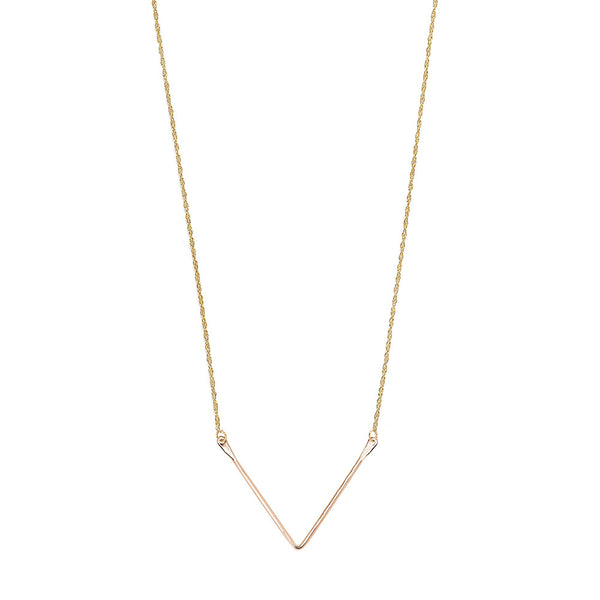 V Bar Necklace - Phyllis + Rosie
 - 5