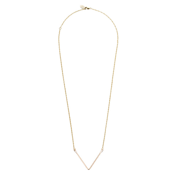 V Bar Necklace - Phyllis + Rosie
 - 6