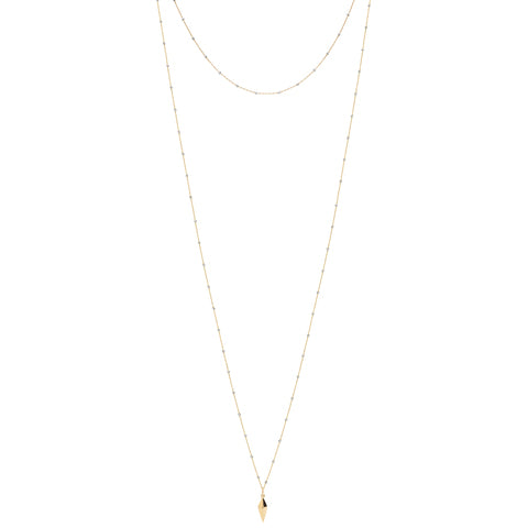 Choker and Long Dagger Necklace