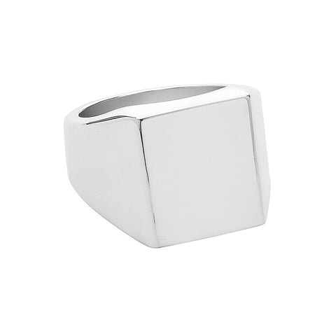 Monogram Square Signet Ring