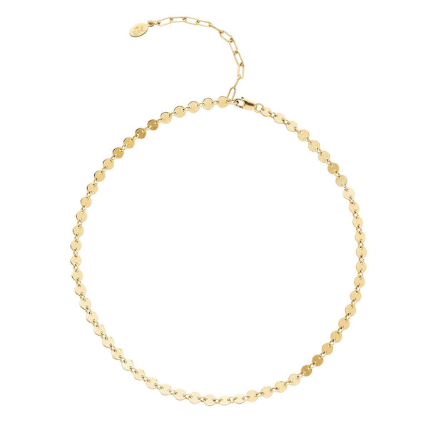 Mini Coin Choker Necklace