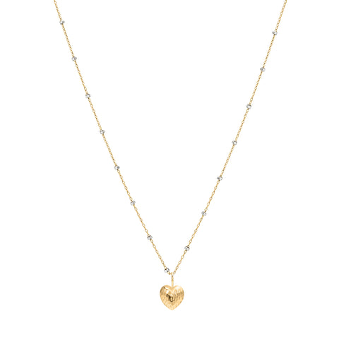 Double Face Heart Necklace