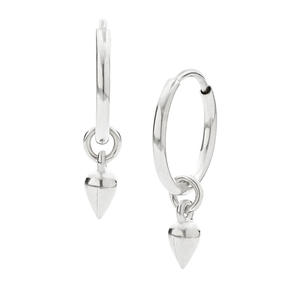 Pear Drop Mini Hoops